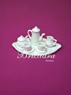 Aparelho de Café Miniatura - Bruxiara Porcelanas