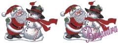 55195 Noel e Boneco de Neve - comprar online