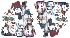 55198 Bonecos de Neve - comprar online