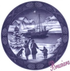 55243 Natal com borda família - Bruxiara Porcelanas