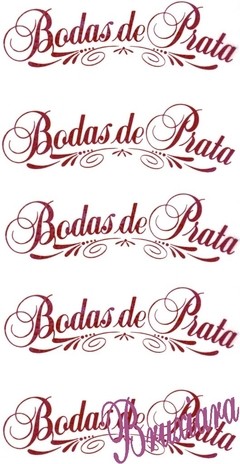 55317 Bodas de Prata (Escrita) - comprar online