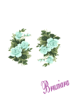 55462(B) Rosas Verde - comprar online