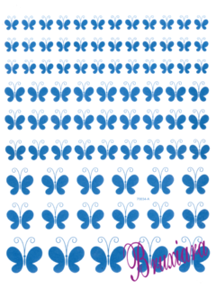 70034(A) Borboletas (7 cores) na internet