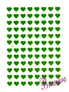 81301(F) Coração Verde - comprar online