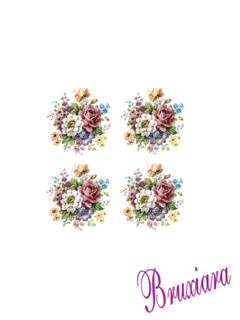 90068 Bouquet de Flores - Bruxiara Porcelanas