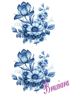 90050 Flor Azul