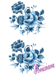 90051 Flor Azul - comprar online