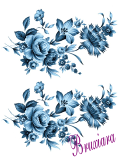 90051 Flor Azul