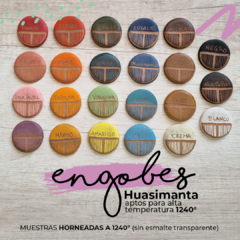 ENGOBE "CORAL" - 25 y 50 Grs - - Ceramicas Huasimanta