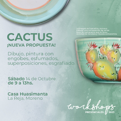 CACTUS - Workshop presencial - 14/10