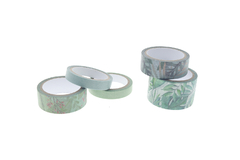 WASHI TAPE BOX 5 ROLLOS de 4mts LEAVES EDITION - comprar online