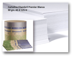 Cartulina Chambril Premier Blanca 90 grs. A5 X 125 H