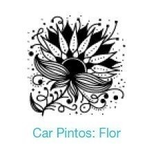 Sello Car Pintos Flor GR en internet