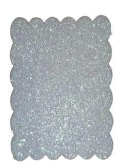 Goma Eva Glitter 40 x 30 cm. 2 mm x unid. - CELESTE PASTEL