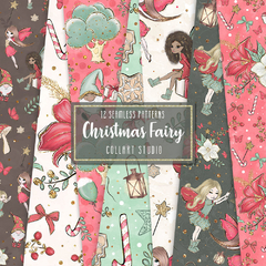 CS - Christmas Fairy Paper