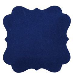 Papel Terciopelo 45 x 32 cm. -Azul Francia
