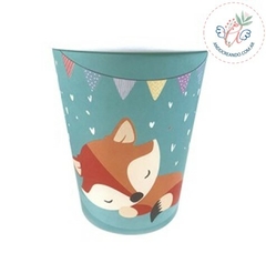 VASO DE POLIPAPEL ZORRO 266 cc x 6 u