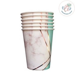 VASO DE POLIPAPEL CELESTE PASTE L266 cc x 6 u