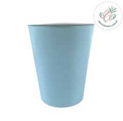 VASO DE POLIPAPEL CELESTE 266 cc x 6 u