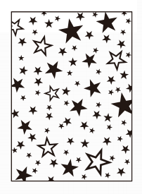 Embossing Folder 13 X 18 cm. - ESTRELLAS 2