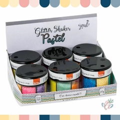 Glitter Shaker Pastel 60 gr. x 6 colores Hexágonos en internet