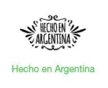 Sello Hecho en Argentina MD en internet