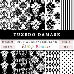 LB - Tuxedo Damask