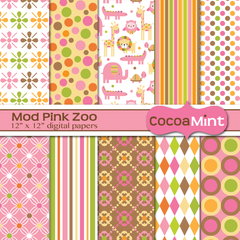 CM - MOD PINK ZOO