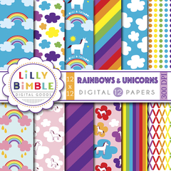 LIB - RAINBOWS UNICORNS