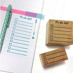 Sello Bullet Journal Lista - MD - comprar online