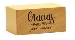 Sello Ponte Rey Suelto 4.7 x 2.3 cm - "Gracias por venir" - comprar online