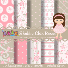 GZ - SHABBY CHIC ROSES