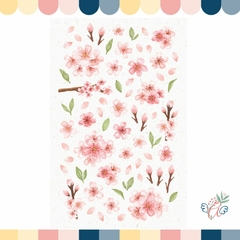 STICKER PVC 10*19cm WATER BLOSSOM - comprar online