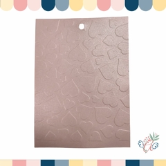 Embossing Folder 11 X 15 cm. - Corazones - comprar online