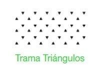 Sello Tramas Triángulos MD en internet