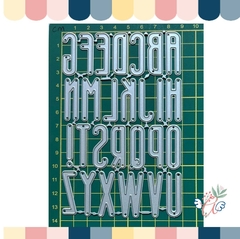 Troquel Alfabeto 3,2 cm. de alto x 27 piezas