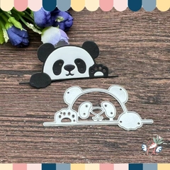 Troquel Oso Panda 8 x 3 cm.