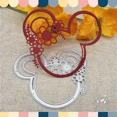 Troquel Mickey Flower 10 x 8,5 cm. - comprar online