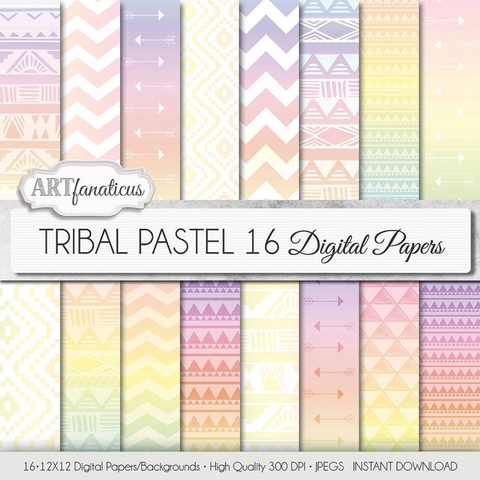 XXX - Tribal Pastel
