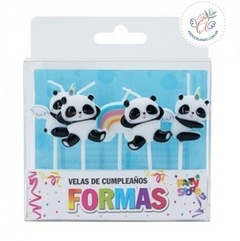 VELAS PANDA x 5 u