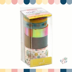Washi Tape Enjoy Color x 6 diseños