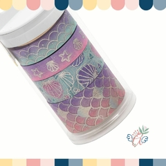 Washi Tape Atlantis blister x 4 diseños