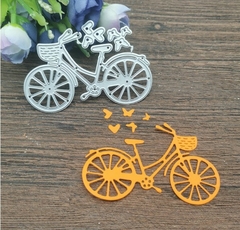Troquel Bicicleta x 3 piezas 8 x 6 cm.