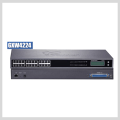 Gateway VoIP Grandstream GXW4224 com 24 portas FXS e porta Gigabit para telefonia IP