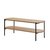 Mesa Ratona 2 Estantes Industrial Acacia 120Cm