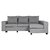 Sillón Rinconero Cleopatra 3 Cuerpos Con Butacón 2.35 X 1.90 Mts - Corfam - Sabemos de muebles