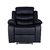 Sillon Reclinable 1 Cuerpo Beverly Negro/Marrón/Gris