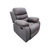 Sillon Reclinable 1 Cuerpo Beverly Negro/Marrón/Gris - tienda online