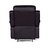 Sillon Reclinable 1 Cuerpo Beverly Negro/Marrón/Gris - comprar online