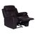 Sillon Reclinable 1 Cuerpo Beverly Negro/Marrón/Gris - comprar online